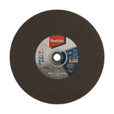 Makita OPE - Powercut Acc 355mm x 4.3mm x 25.4mm Metal Abrasive Cutting Disc - 5Pk | E-12790-5