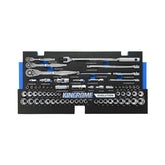 Kincrome Evolution 68 Piece Sockets & Accessories EVA Tray | EVA400T