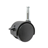 EHI - 50mm Hooded Socket Brake Furniture Castors | F11W75G50