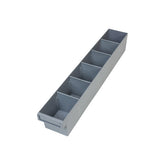 EHI - 100x100x600mm Spare Parts Tray With 5 Removeable Dividers | F1H-027