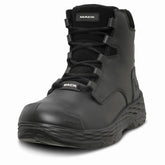 Mack - Boot Force S3 Zip Safety Zip Side Unisex Black Size 8.5 | MKFORCZS3BBF085