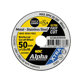 Cutting Disc 50 x 1mm XTRA Bulk (sold in multiples of 100)