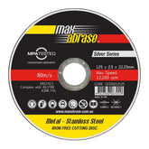 Cutting Disc 125 x 2.5mm Silver Series Bulk
