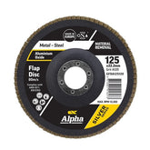 Flap Disc 125mm A120 Grit | Alox Silver Series Bulk
