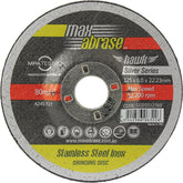 Grinding Disc 125 x 6mm Stainless Silver Series Bulk