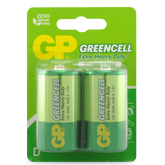 Powercell - GP Greencell 1.5V Extra Heavy Duty D - Card of 2 | GP13GC2