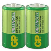 Powercell - GP Greencell 1.5V Extra Heavy Duty D - Bulk (shrink of 2) | GP13G