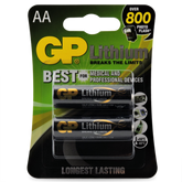 Powercell - GP 1.5V AA GP Lithium (LiFeS2) FR6 Card of 2 | GP15LC2