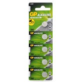 Powercell - GP 1.5V 70mAh Alkaline Card of 5 - LR43 | GP186C5