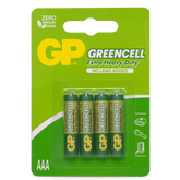 Powercell - GP Greencell 1.5V Extra Heavy Duty AAA - Card of 4 | GP24GC4