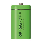 Powercell - GP Recyko 1.2v C size 3000mAh LSD - Card of 2 | 300CHCB-C2