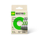 Powercell - GP Recyko 4 bay USB 3 hour Charger - Including 4 x NiMH AA Batteries | GPB441