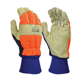 Maxisafe - Forester Premium Cow Grain Chainsaw Gloves - Large | GRC278-10
