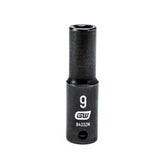 Action 9mm 3/8" Drive 6-point Metric Standard Magnetic Impact Socket