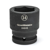 Action 36mm 3/4" Drive 6-point Metric Deep Thin Wall Impact Socket