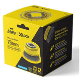 Alpha Cup Brush X-Lock 75mm Stainless Steel Wire | 0.30mm Crimped
