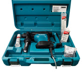 Makita Tools - 32mm SDS Plus Rotary Hammer 850W AVT (Keyless Chuck 10pc SDS-Plus Drill Bit/Chisel Set 5pc Multi Material Drill Bit Set) | HR3210CX01