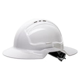 Maxisafe - Fluro Yellow Broad Brim Vented Hard Hat – Ratchet Made In Australia | HVB570-FY