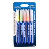 Kincrome - Highlighter Chisel Tip 5 Pack Assorted Colours | K11826