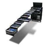 Kincrome CONTOUR® Workshop Tool Kit 641 Piece 17 Drawer (42") Black | K1960B