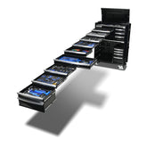 Kincrome CONTOUR® Workshop Tool Kit 734 Piece 17 Drawer (42") Black | K1961B