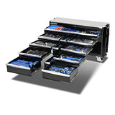 Kincrome CONTOUR® Trolley Tool Kit 868 Piece 12 Drawer (60") Black | K1964B