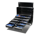 Kincrome CONTOUR® Workshop Tool Kit 869 Piece 12 Drawer (60") Black | K1965B