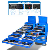 Kincrome - 868 Piece Contour 60" 22 Drawer Workshop Blue Bonus | K1967BO