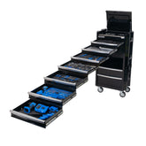 Kincrome - 474 Piece Contour 29" 9 Drawer Tower -black | K1972B