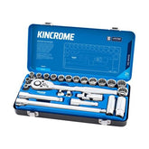 Kincrome 24P Socket Set | K28020 | Built Tough for Trade Pros