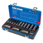 Kincrome Deep Impact Socket Set 14 Piece ½" Drive - Imperial | K28207