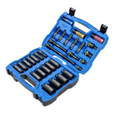 Kincrome Deep Impact Socket Set 31 Piece ½" Drive - Metric | K28209