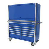 Kincrome TOOL ARMOUR 2 Piece Hutch & Trolley Combo 11 Drawer 1500mm (59") | K77850