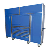 Kincrome TOOL ARMOUR 6 Piece Hutch, Trolley, Side & Top Locker Combo 11 Drawer 2900mm (114") | K77865