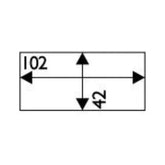 Weldtronic - Lens Inner 102x42 Pk.5 (PM. 180/200/350) | CL10242-5