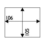 Weldtronic - Lens Inner 106X105 Pk.5 | CL106105-5