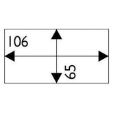 Weldtronic - Lens Inner 106x65 Pk.5 (UMRBIP) | CL10665-5
