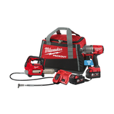 Milwaukee - M18 FUEL™ 2 Piece Power Pack 2F2 (M18ONEFHIWF34-0, M18GG-0) | M18FPP2F2-502P