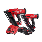 Milwaukee - M18 FUEL™ Framing/Finish Nailer Kit | M18FPP2FN-502B