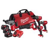 Milwaukee - M18 FUEL 5 Piece Power Pack 5D3 | M18FPP5D3503B