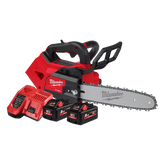 Milwaukee - M18 FUEL 12" (305 mm) Top Handle Chainsaw Kit (2 x 8.0Ah) | M18FTCHS12802