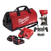 Milwaukee - M18 FUEL Laminate Trimmer Kit (2 x 3.0Ah) | M18FTR302B