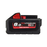 Milwaukee - M18 REDLITHIUM-ION HIGH OUTPUT 8.0Ah Battery Pack | M18HB8