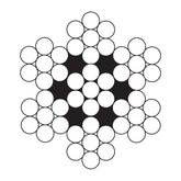 Beaver - 8mm 7X7 Iwrc G1570 Wire Rope Dry Lube | 716308