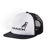 Mack - Firm Flat Brim Dart Foam White/Black One Size Fits All | MKFBF2401W20000