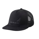 Mack - Tonal Flat Brim Dart Trucker Black One Size Fits All | MKFBM2402BB0000