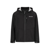 Mack - Hooded Soft Shell Jacket Black Size 2XL | MKJKSH002BBR2XL
