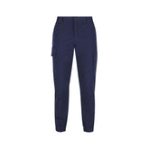 Mack - Pant Stretch 1/2 Elastic Waist Cuffed Leg Navy 82 Regular | MKSTCP001NNR082