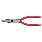 Milwaukee - USA Made Dipped Grip 8" Long Nose Pliers | MT505
