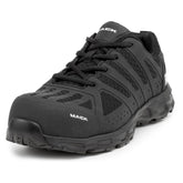 Mack - Shoe Vision S1P Athletic Safety Unisex Black Size 13 | MKVISIS1PBBF130